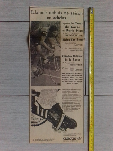 Publicité vintage adidas - publicité,
