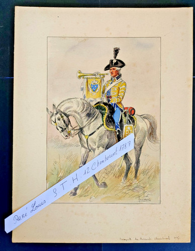 René louis aquarelle - louis,