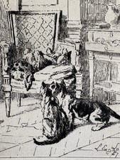 Eugène Lambert Gravure Eau