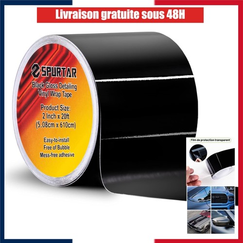 Film covering voiture noir