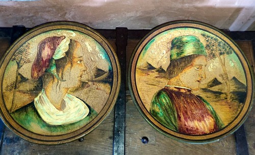 Paire plat ancien - de,