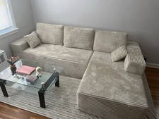 Ovios Cloud 104-inch Modular Sofa with Chaise