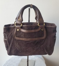 Sac Boogie Céline en daim Macadam Vintage