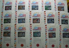 Ecu04) Ecu Cartes Téléphoniques 10€ Pièce 15X Mint/** Göde 1000Ex