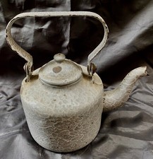 BOUILLOIRE EMAILLÉE GRIS