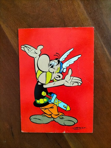 Ancienne carte postale asterix - carte,