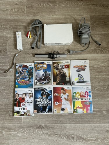 Console nintendo wii blanche - console, +