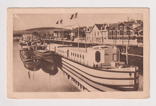 Carte postale bateau - carte, postale,