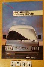DAIHATSU HIJET Prospectus Fr 6 pages 10/1986?