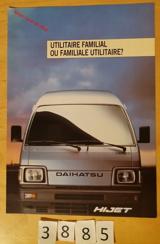 Daihatsu hijet prospectus - daihatsu, fr