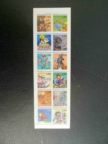Collectif poste timbres bd - la,