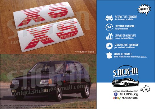 205 autocollants stickers - 205, 2