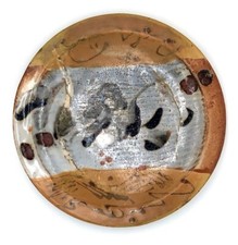 VINCENT POTIER plat Japonisant Nucléations Grès Kjærsgaard Stedman La Borne