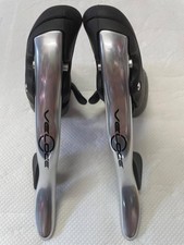 CAMPAHGNOLO VELOCE 10-Speed Alloy Silver Ergo Power Shifter Brake Lever Set USED