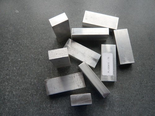 Lot méplats aluminium - méplats,