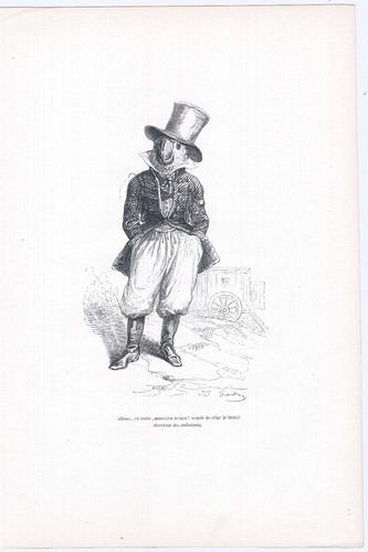 Animaux savants granville 1842 - animaux,