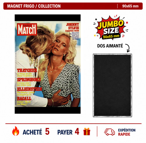 Magnet frigo johnny hallyday - magnet,