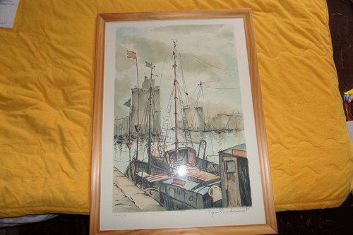 Tableau lithographie jean - tableau,