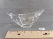 old bird crystal bowl d'Arques France (DD21)