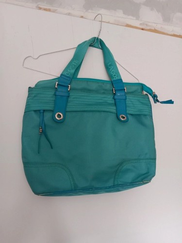 Sac main turquoise - main, lacoste