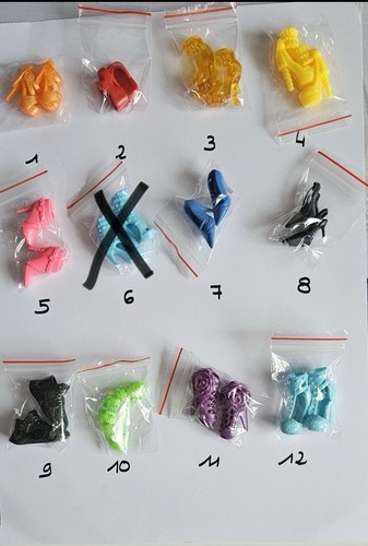 Chaussures pour poupée barbie - pour,