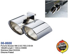 Exhaust Outlets for Porsche BOXSTER 986 2.5 2.7 S3.2