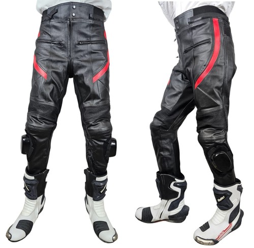 Pantalon moto cuir - pantalon,