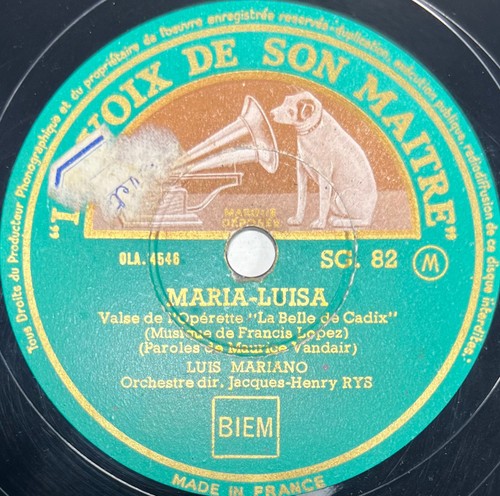 Luis mariano une nuit a - nuit,