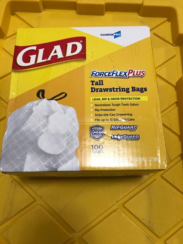 Glad forceflex 100 count tall - count,