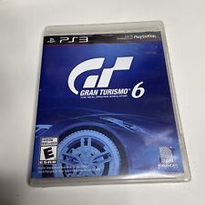 Gran Turismo 6 (Sony PlayStation 3, 2013) No Manual Tested Working Scratches PS3