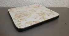 DESSOUS DE PLAT EN FORMICA MOTIFS FLORAUX. VINTAGE ANNEES 50/60