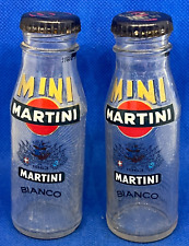MINI MARTINI BIANCO 2 Empty Glass Bottles Empty Bottle Empty Bottle 2005