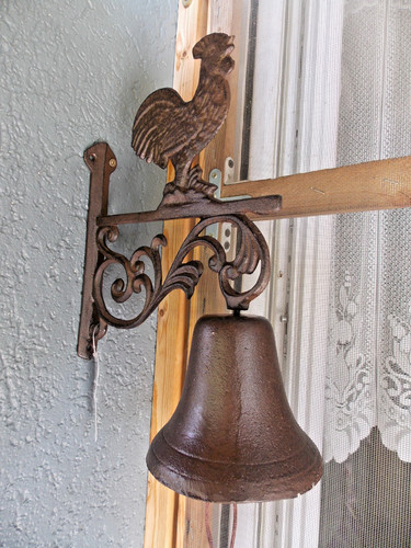 Superbe cloche coq - , en