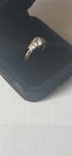 Tacori Epiphany diamonique ring Size 5 1/2. Much brighter  than in pictures. 