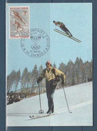 Carte 1er jour sport jeux - 1er,