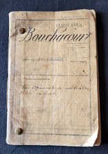 Military Booklet 138th Infantry Regiment Class 1894 Sergeant