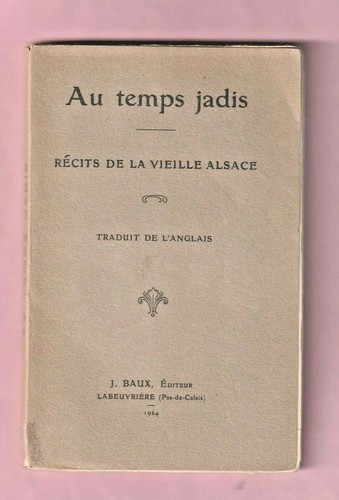 Temps jadis recits de - jadis,