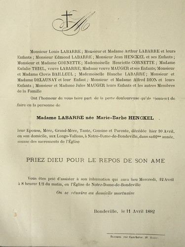 Labarre henckel cornette faire - henckel,