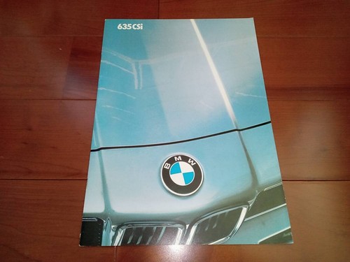 Bmw635csi catalog only 1986 - bmw635csi, 31