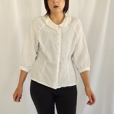 90s Laura Ashley Cotton Blouse
