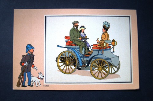 Chromo tintin voir savoir - tintin,
