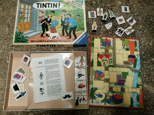 Jeu société 1987 tintin - jeu,