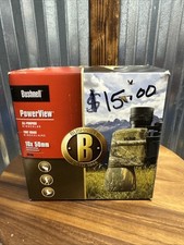 Bushnell Powerview Camo Binoculars 10 X 50mm New In Box
