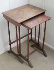 2 tables gigognes en bois