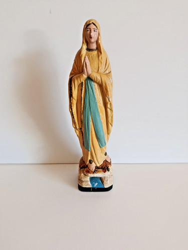 Statuette religieuse ancienne - religieuse,