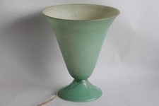 Lampe verre bullé 1900