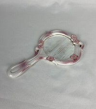 Miroir à poignée vintage en