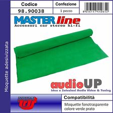 Moquette Acoustique Non Adhésif Lisse Couleur Vert Revêtement Box Sub Et Inserts
