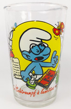 Les Schtroumpfs Verre à