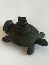 OLD VINTAGE IRON TURTLE SPRINKLER CAST IRON TURTLE LAWN GARDEN SPRINKLER